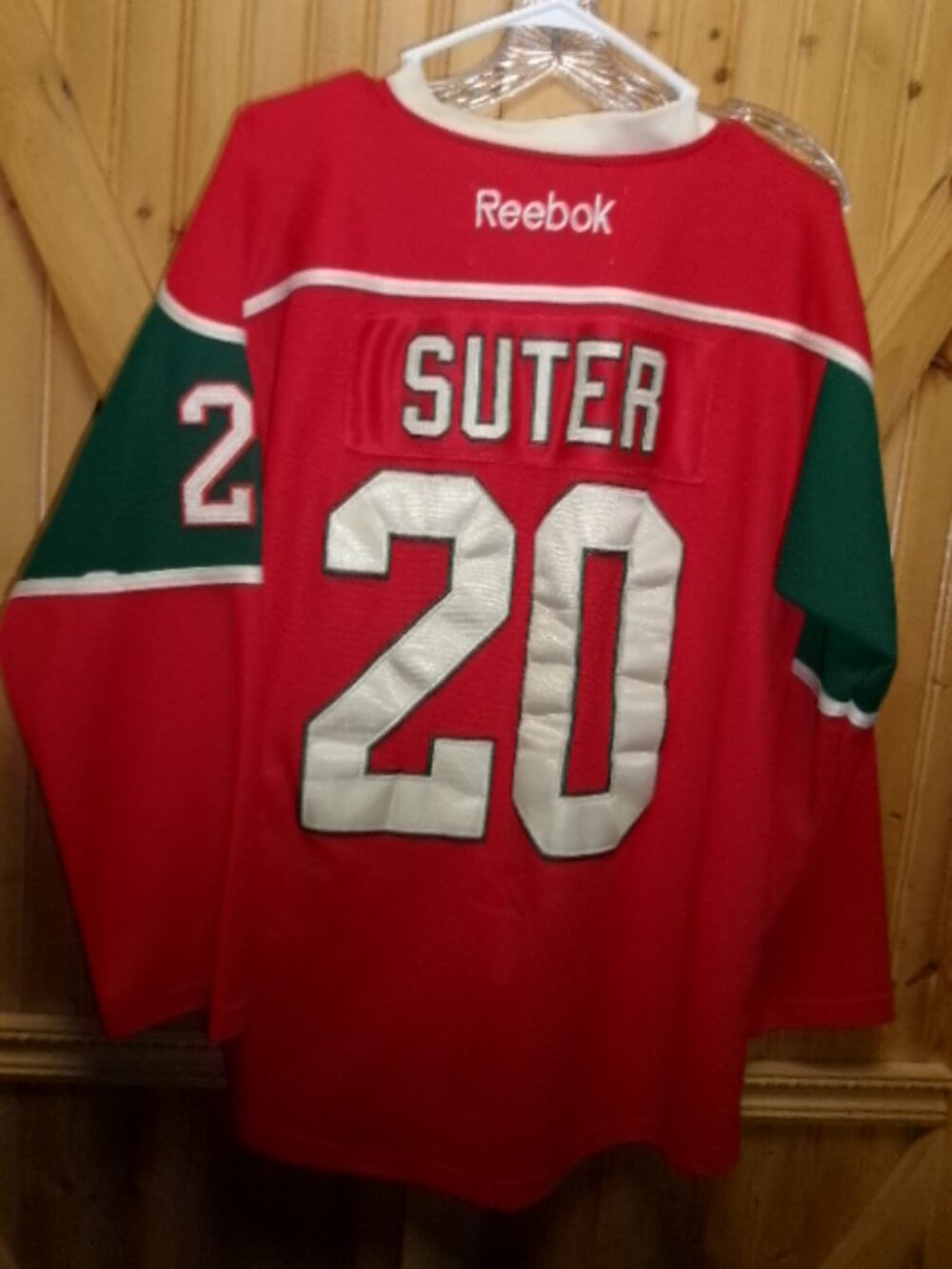 Vtg Reebok Minnesota Wild Suter #20 Jersey xl good vintage - Picture 4 of 4